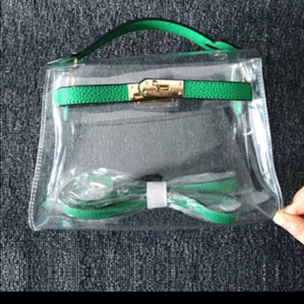 Clear Kelly Purse